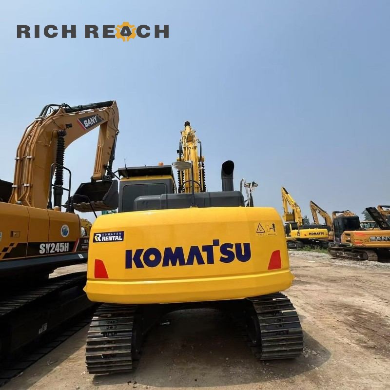 Boom cylinder and arm structure of a used 2018 Komatsu PC130 excavator for sale at $16,667 from Richreach